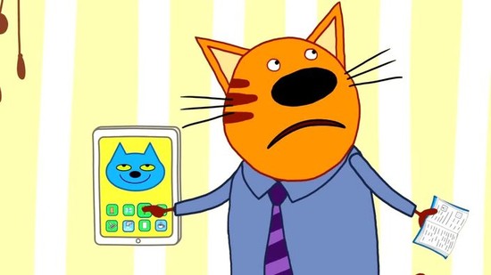Смотреть онлайн мультфильм Три кота 2 сезон Кот без забот 30.06.2018 в  хорошем качестве на СТС