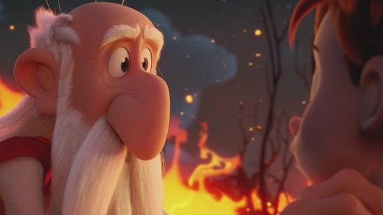 Смотреть онлайн мультфильм Астерикс и тайное зелье в