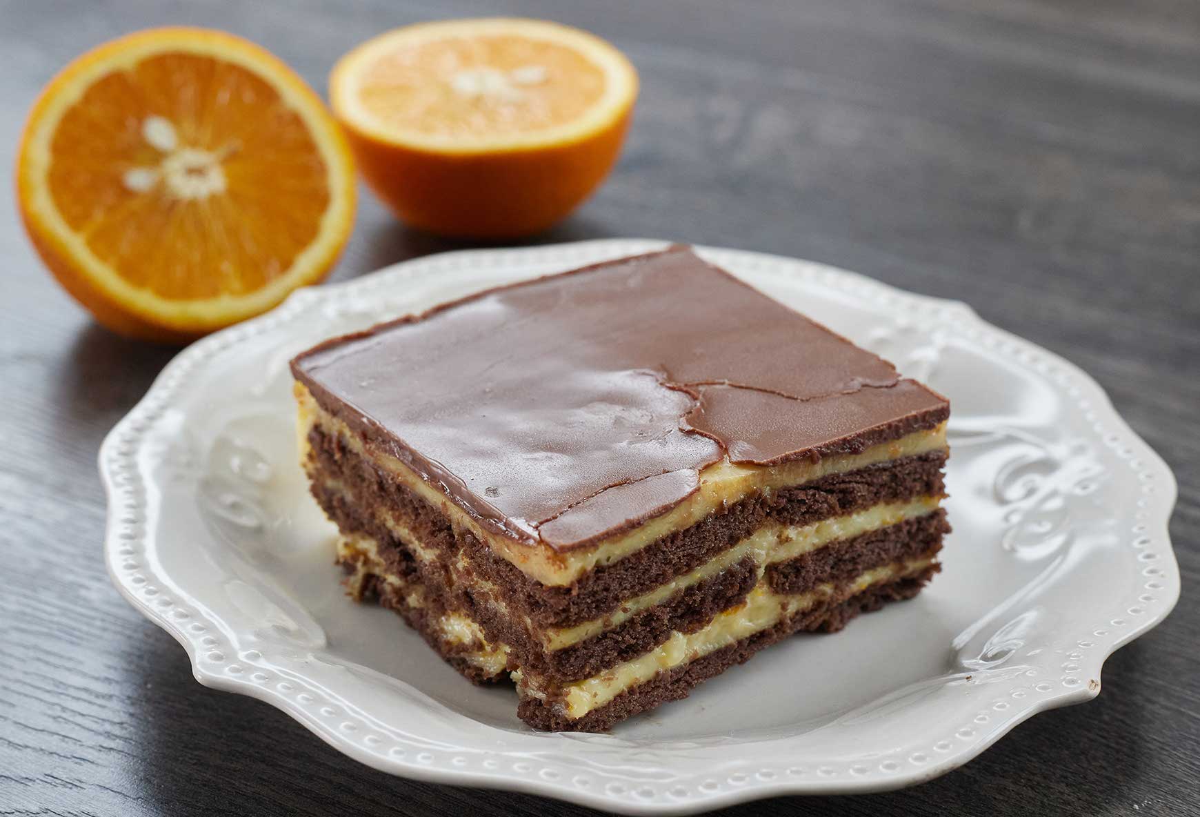 Шоколадный Торт С Апельсином