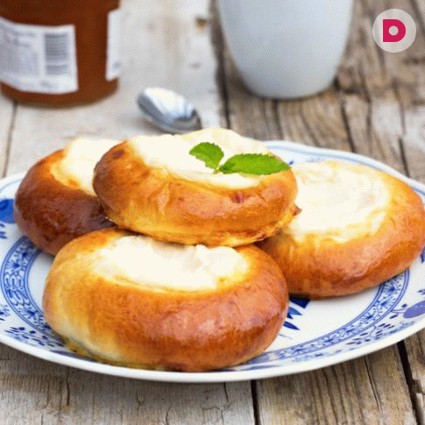 4 рецепта вкусных королевских ватрушек с творогом