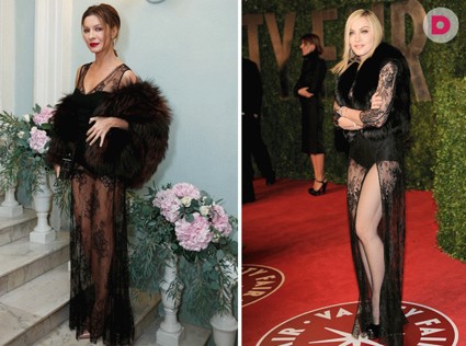 Битва платьев: Елена Подкаминская VS Мадонна