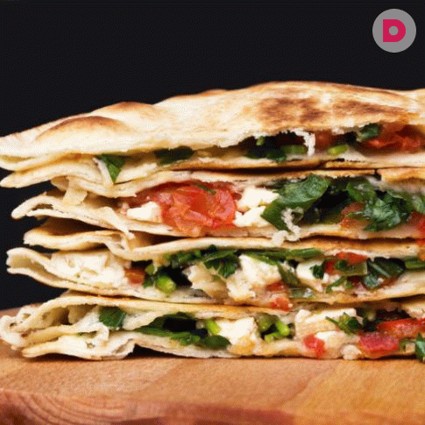 Кесадилья: быстрая мексиканская закуска