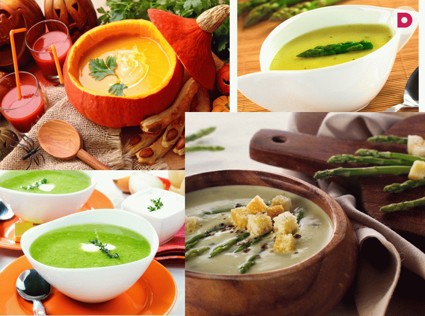 Суп-пюре: 7 быстрых рецептов