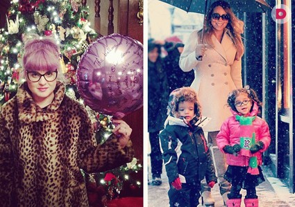 Рождество в соцсетях звезд