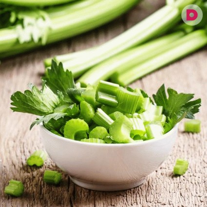 Готовим витаминный салат из сельдерея