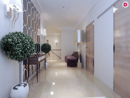 Отделка коридора: идеи дизайнеров