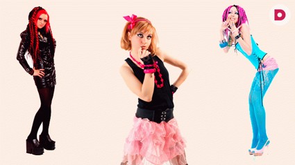 Панки, эмо, готы и кошачьи ушки