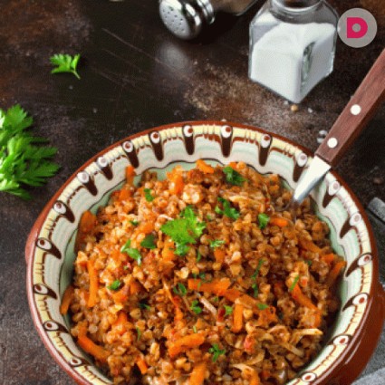 Рецепт приготовления гречки с подливой