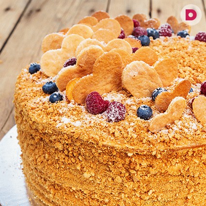 Сладкоежкам: рецепт торта «Рыжик»