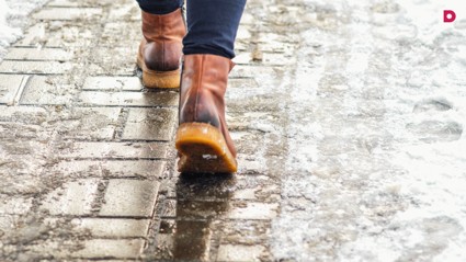 Как можно добиться того, чтобы сапоги не скользили зимой