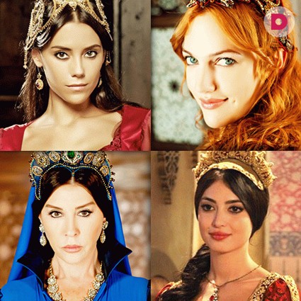 Какие украшения носят героини сериала «Великолепный век»