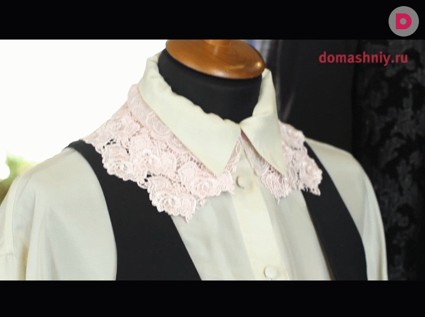 Мастер-класс от Алины Асси: съемный воротник для школьниц