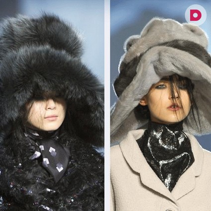 Меховые шляпы 2012/2013: нестандарт – не приговор