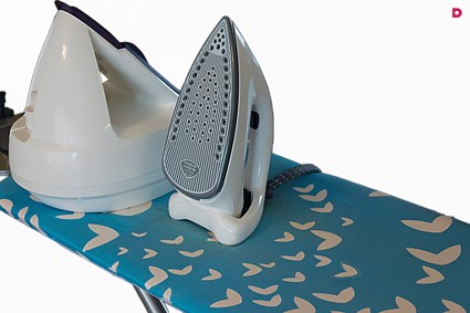 Удаление на одежде ожогов от утюга