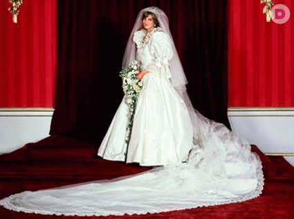 Знаменитые свадебные платья: Леди Диана