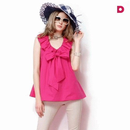 Модные модели блузок и топов 