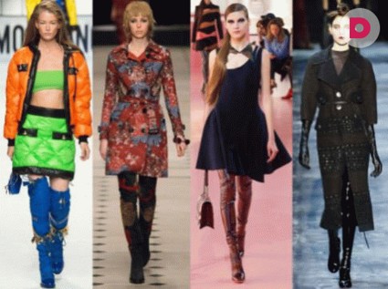 Ботфорты и сапоги-чулки: с чем носить модную обувь?