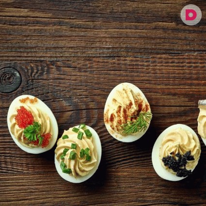 Отличная закуска: фаршированные яйца