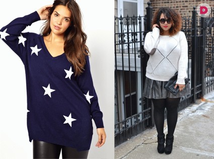 Выбираем джемпер для женщин с формами: важные советы