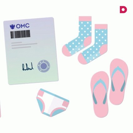 Инфографика: что взять с собой в роддом