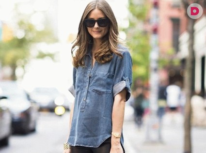 С чем носить джинсовую рубашку? 