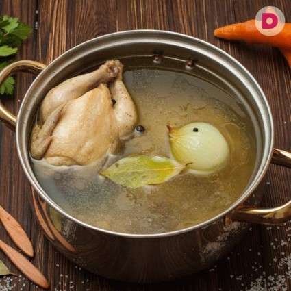 Как вкусно сварить куриный бульон