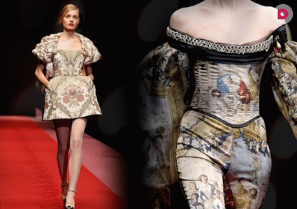 Модный принт trompe l’oeil 