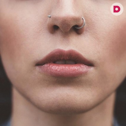 Украшения для носа: как правильно вставить сережку с крючком