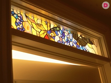 Витражи в интерьере