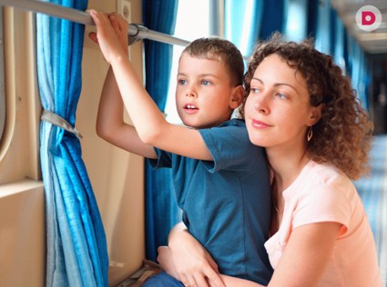 На поезд - с ребенком! 