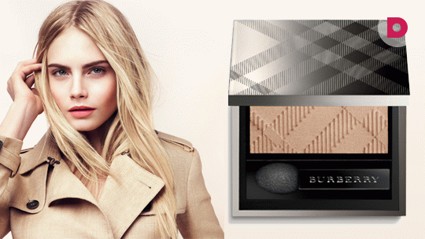 Тенденции макияжа весна-лето 2012: Burberry