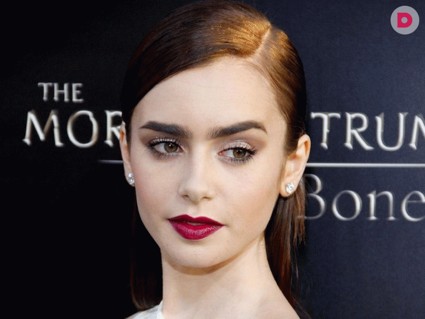 Образ недели: Лили Коллинз на премьере City of Bones в Лос-Анджелесе