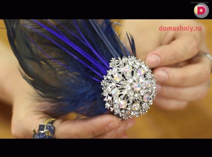 Как сделать брошь-эгрет в стиле «Великолепного века»
