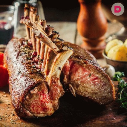 Для любителей вкусно поесть: каре ягненка