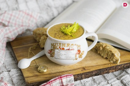 Рецепт приготовления вкусного супа из  белых замороженных грибов