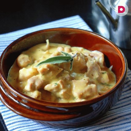 Ягненок в яичном соусе «agnello brodettato»