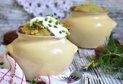 Как правильно приготовить картошку в горшочках