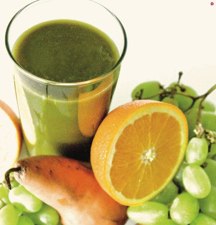 Смузи «Виноградная груша»