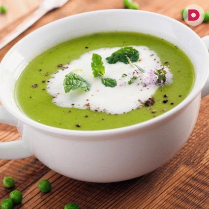 Рецепт оригинального супа из зеленого горошка