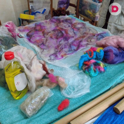 Основы мокрого валяния для начинающих