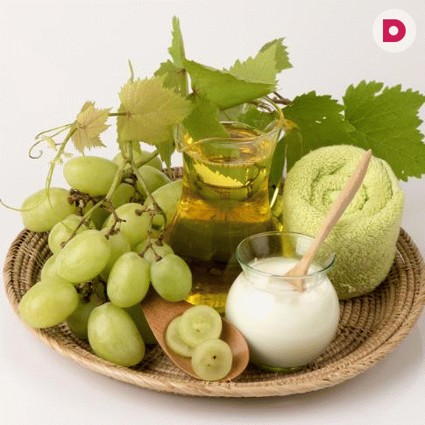 Маски из винограда для питания кожи лица