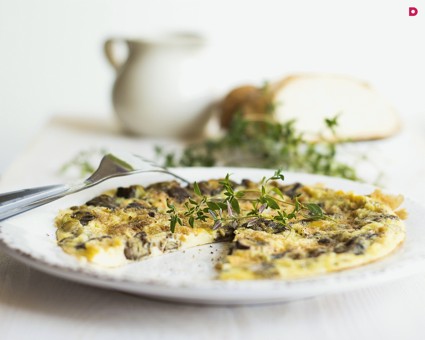 Как приготовить омлет с молоком