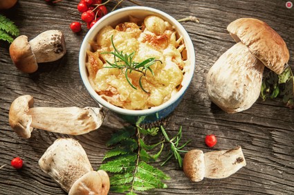 Почувствуйте веяние Франции: жюльен с курицей и грибами