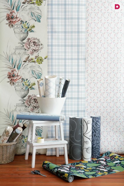 Неровные стены: прячем недостатки за обоями