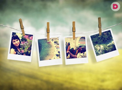 Идеи декора: панно из фотографий