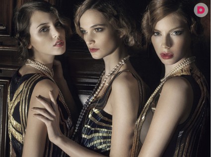 Модный образ на выпускной в стиле 20-х