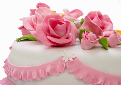 Приготовление мастики и украшение торта