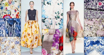 Цветочный принт в одежде: розы, пионы, незабудки...