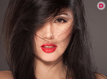 Как визуально уменьшить высокий лоб?