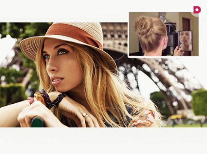 Модные прически с Полиной: романтический пучок